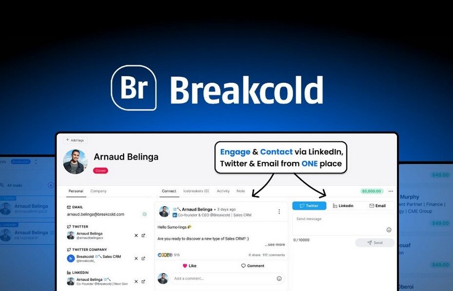 Breakcold Pricing, Features, Reviews and Alternatives