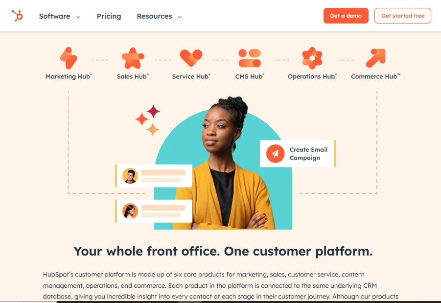 HubSpot CRM Pricing, Features, Reviews and Alternatives