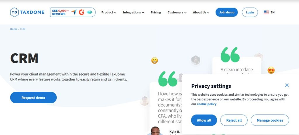 TaxDome Pricing, Features, Reviews and Alternatives